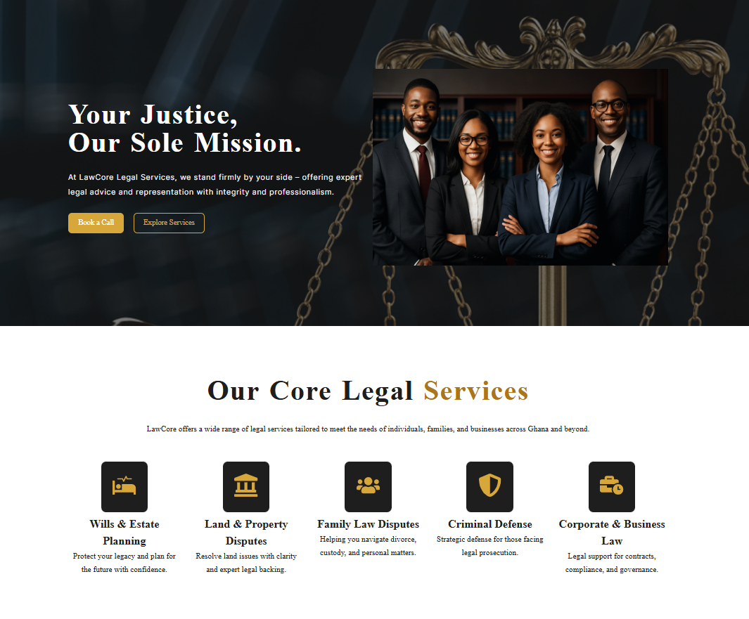 Snapshot NaN of LawCore⚖️...